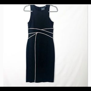 Mave Anthropology little black dress size 2